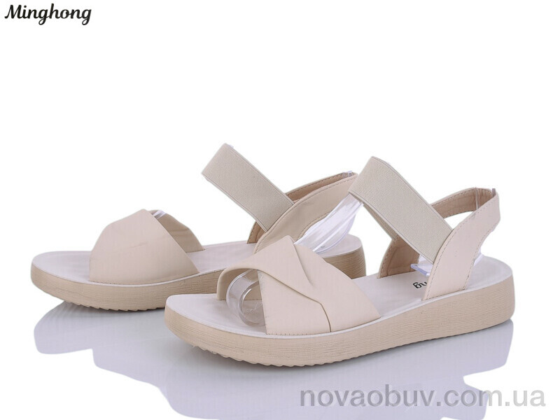 Босоніжки Minghong 7718 beige