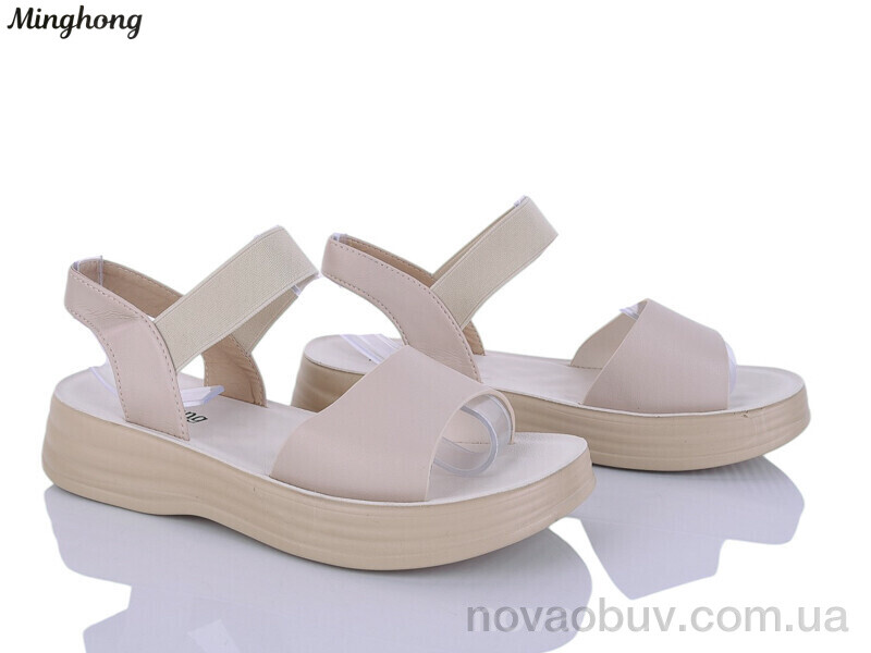 Босоніжки Minghong 7717 beige