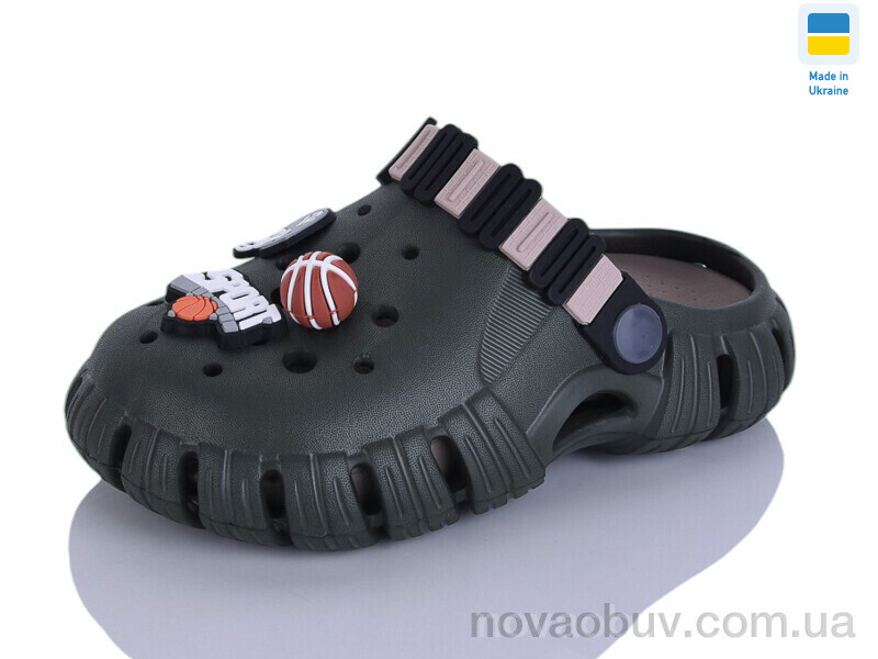 Крокси Lot Shoes 012 хакі-т.беж