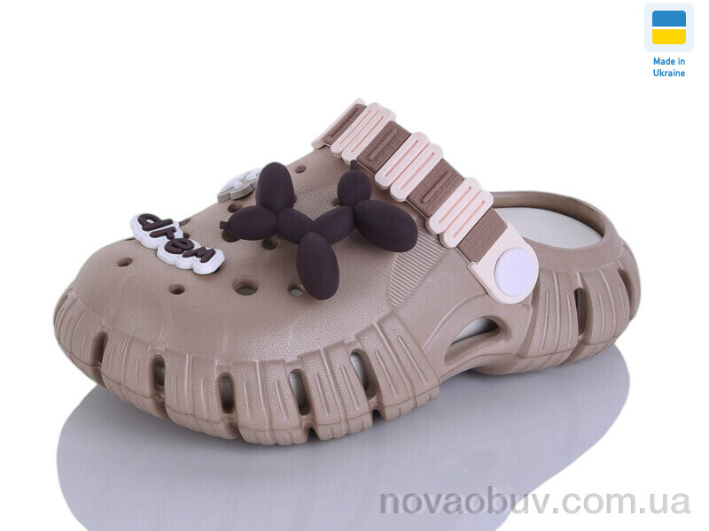 Крокси Lot Shoes 012 мокко-кремовий