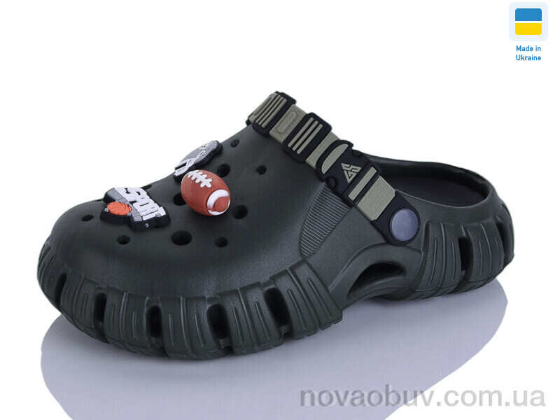 Крокси Lot Shoes 770 піліток хакі-чорний