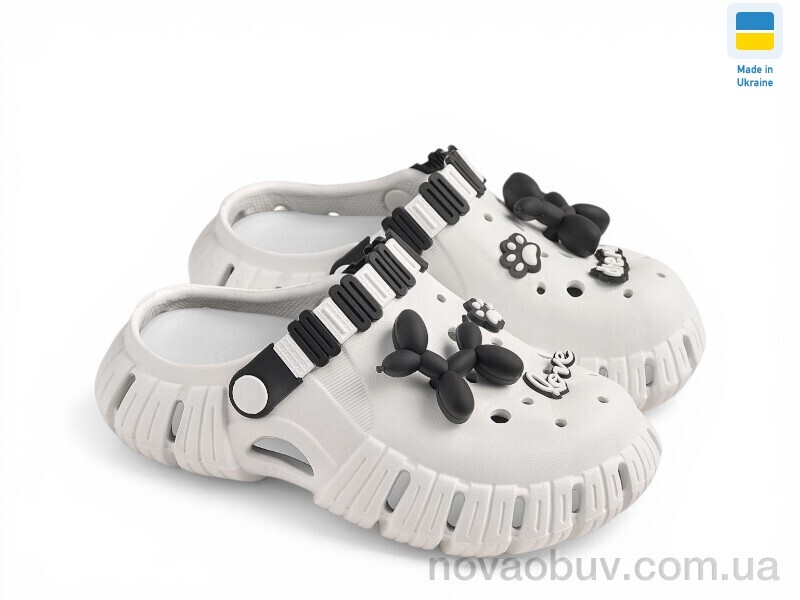 Крокси Rai shoes DS012 білий