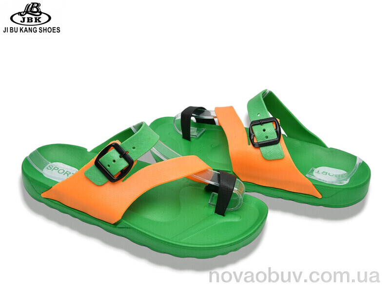 Шльопанці Jibukang A01-2468 green