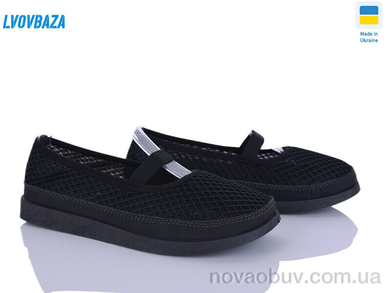Балетки Lvovbaza Paolla Б2 чорний