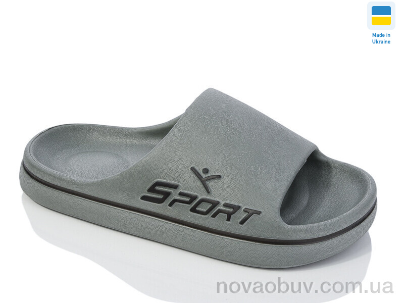 Шльопанці Lot Shoes N107 т. сірий