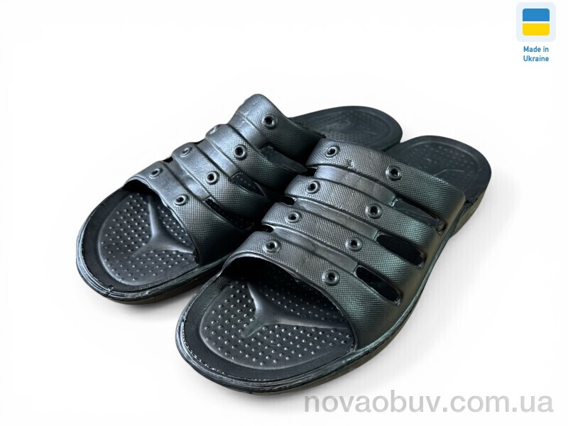 Шльопанці Rai shoes Еко чорний
