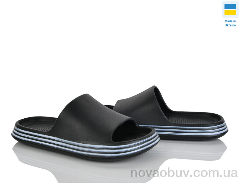 Шльопанці Rai shoes E236 чорний
