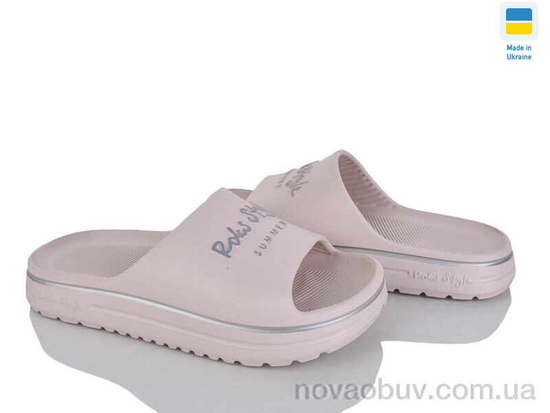 Шльопанці Rai shoes 540-012 бежевий