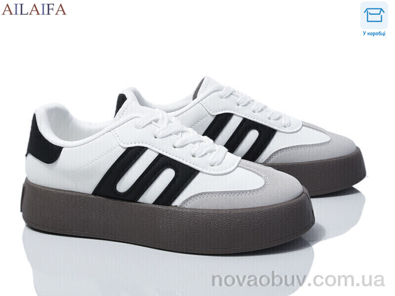 Кросівки Ailaifa DX03 white-black