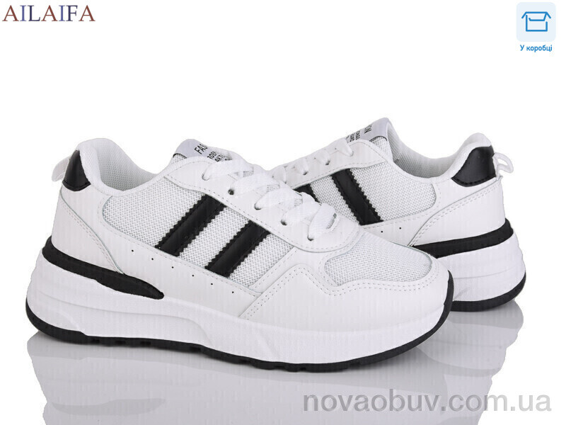Кросівки Ailaifa N12 white-black