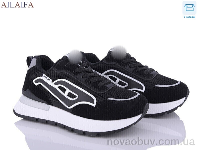 Кросівки Ailaifa T813-1 black