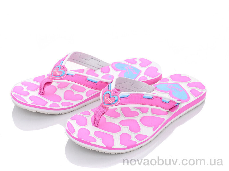 Шльопанці Obuvok W8523 pink