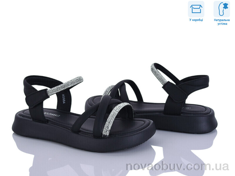 Босоніжки Clibee-ShoSho ABX0984P black