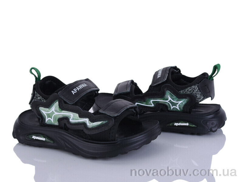 Сандалі Clibee-ShoSho P3125P-1 black-green