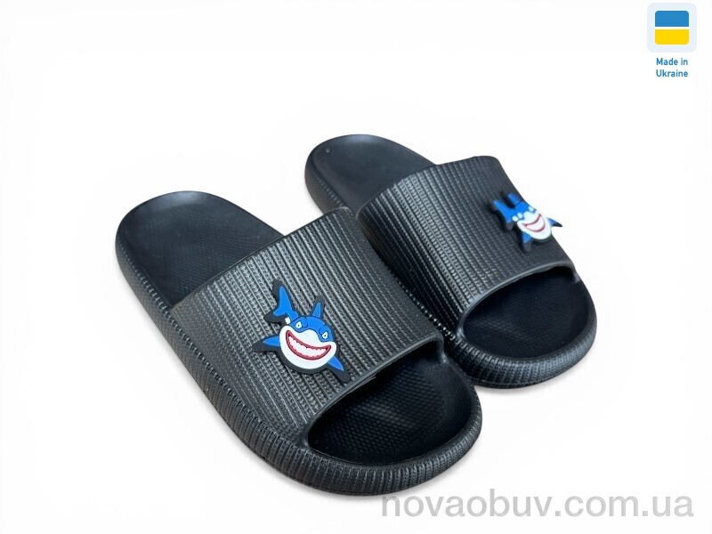 Шльопанці Rai shoes 022 чорний