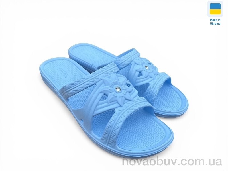 Шльопанці Rai shoes Камінь блакитний