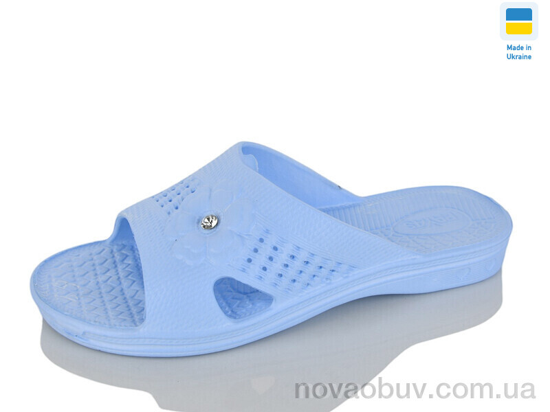Шльопанці Lot Shoes Камінчик новий блакитний