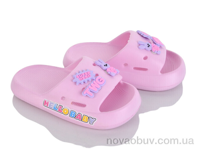 Шльопанці Deshman 2103 pink