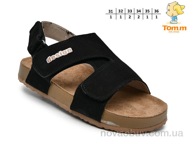 Босоніжки TOM.M T68062 black