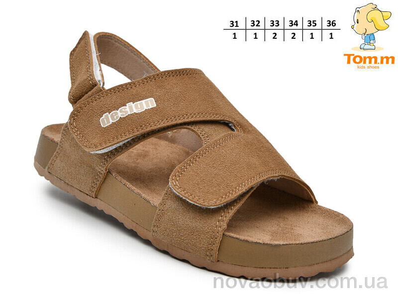 Босоніжки TOM.M T68062 brown