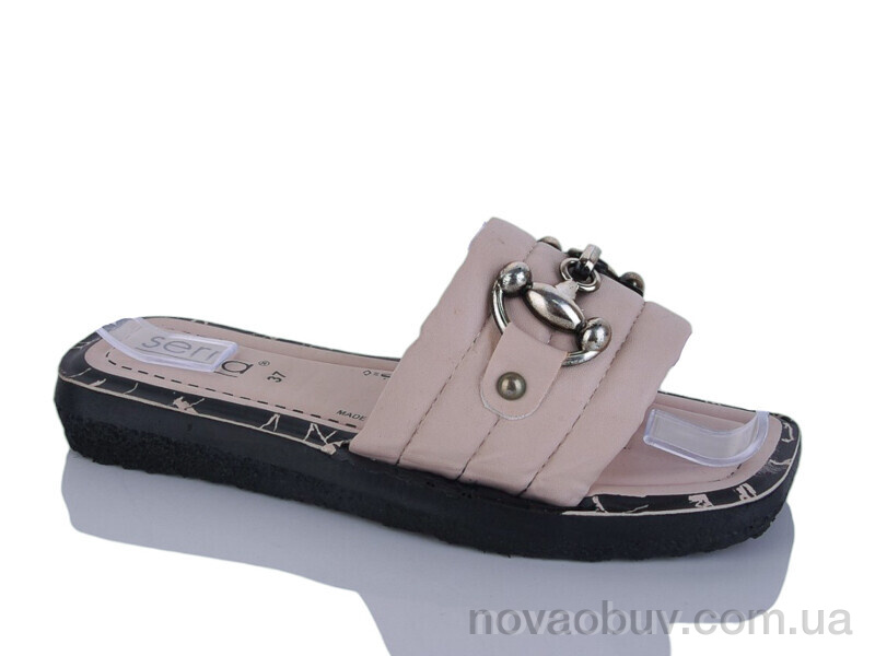 Шльопанці DeMur 63001-5 beige