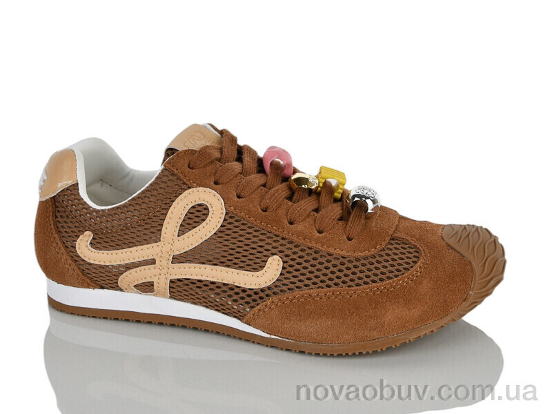 Кросівки Violeta B2990-13 brown-beige