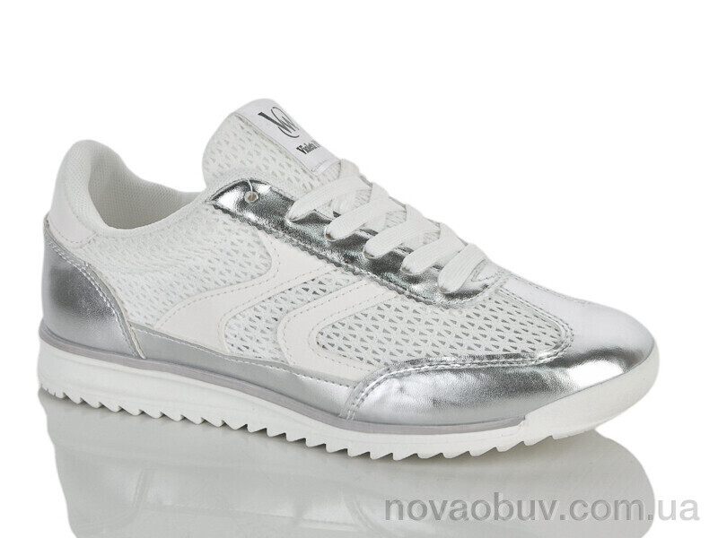Кросівки Violeta 2028-1 white-silver