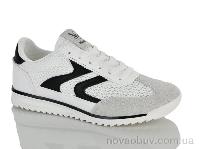 Кросівки Violeta 2028-1 white-black