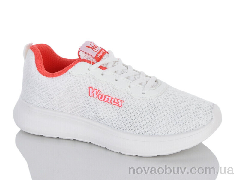 Кросівки Violeta 2028-24 white-red
