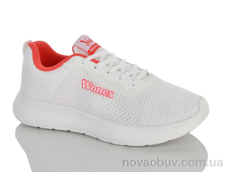 Кросівки Violeta 2028-24 white-red