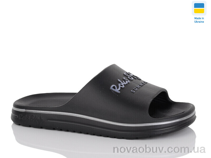 Шльопанці Lot Shoes 520-010 чорний
