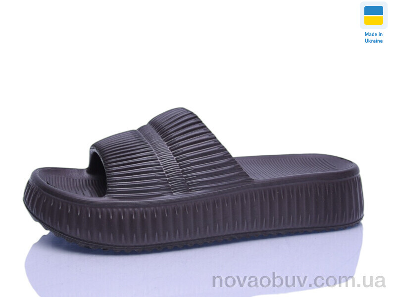 Шльопанці Lot Shoes N79 шоколад