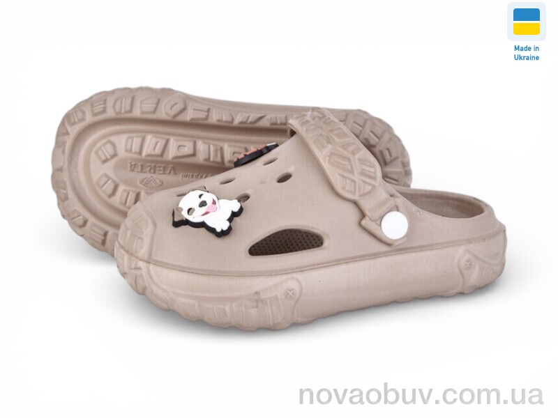 Крокси Rai shoes 3001 бежевий