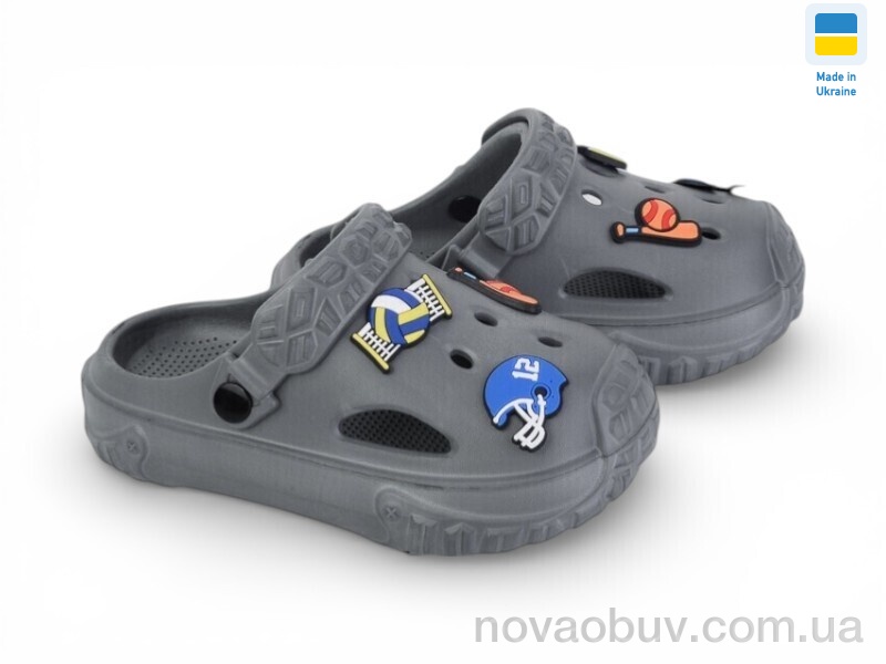 Крокси Rai shoes 3001 сірий