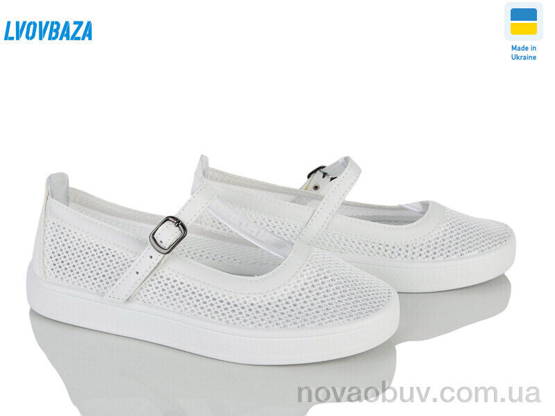 Туфлі Lvovbaza B&R616 білий сітка