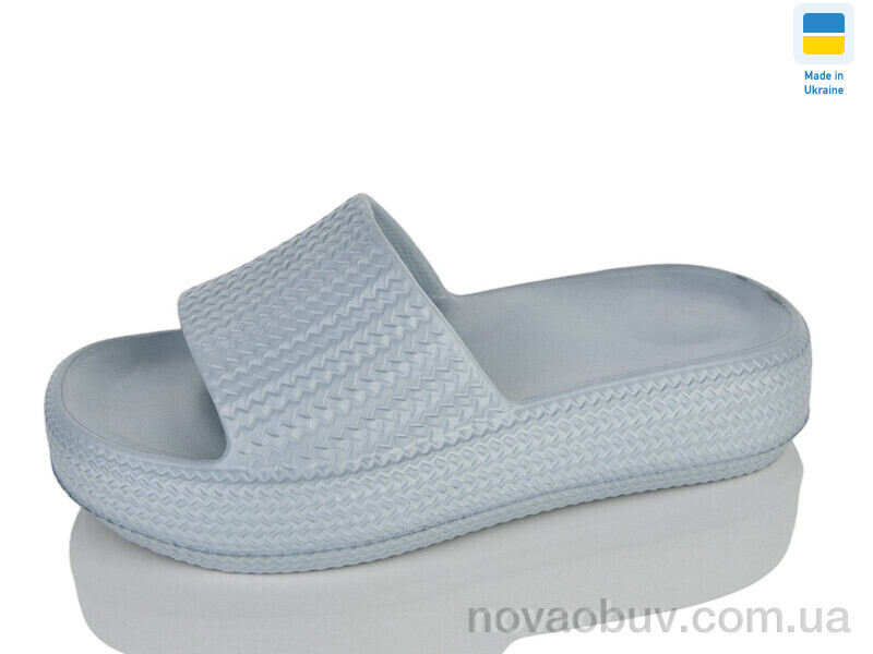 Шльопанці Lot Shoes N78 сіро-блакитний