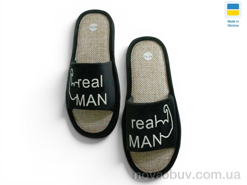 Капці Rai shoes RM чорний