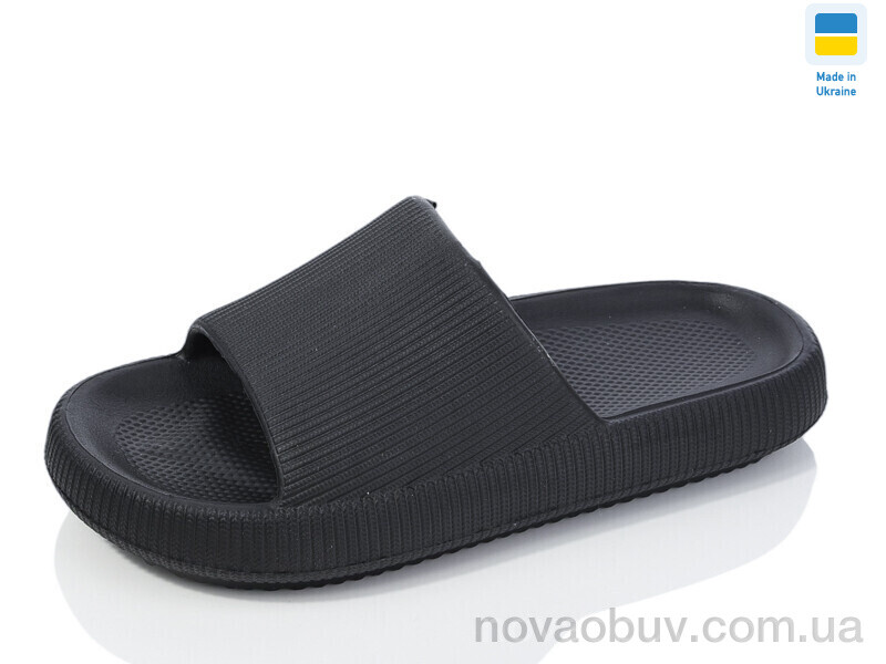 Шльопанці Lot Shoes N88 чорний