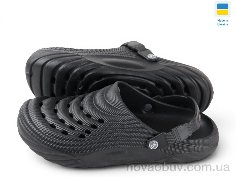 Крокси Rai shoes Сабо 14 чорний