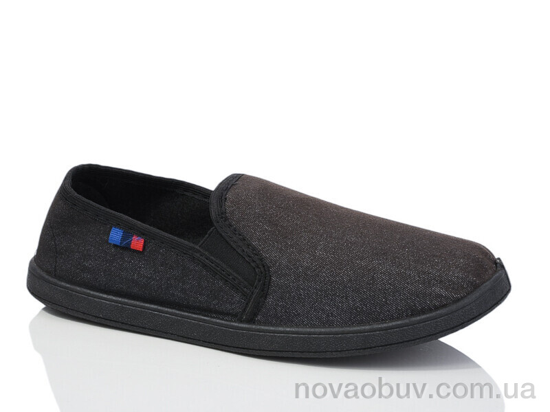 Сліпони Lot Shoes Джинс чорний Харків
