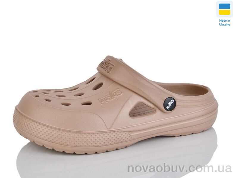 Крокси Lot Shoes Крокс паяс жіночий коричневий