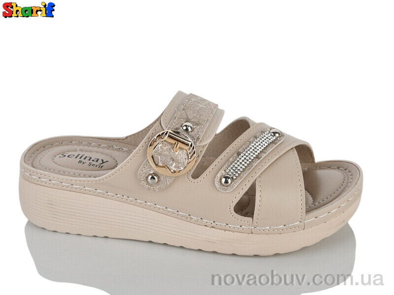 Шльопанці Sharif 120 беж