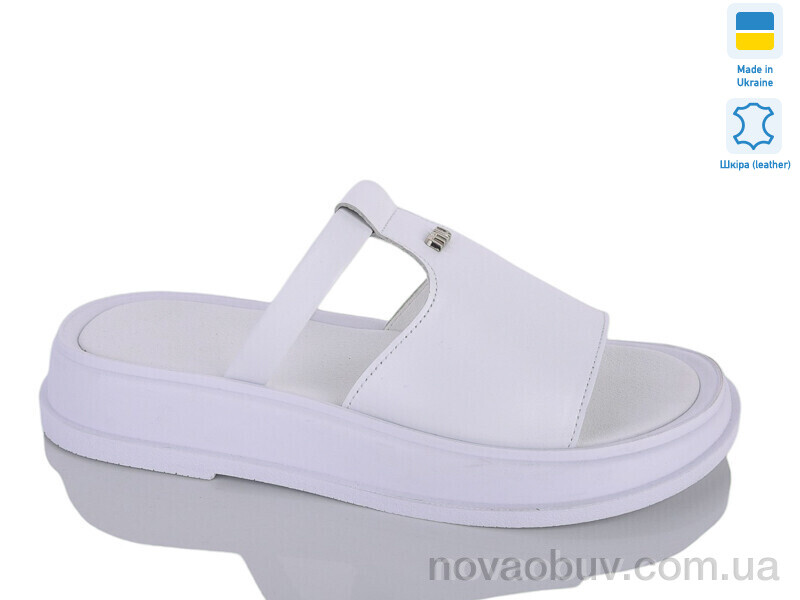 Шльопанці Sali 741 білий к.