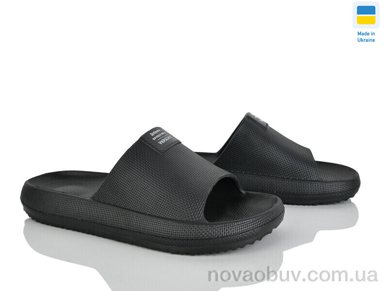 Шльопанці Rai shoes E235 чорний