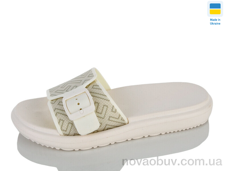 Шльопанці Lot Shoes 841 фенді кремовий