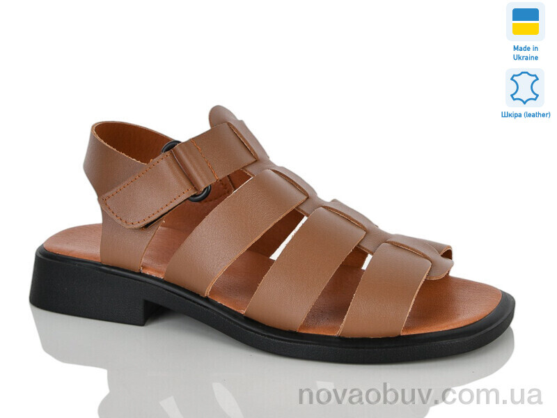 Босоніжки Sali 264 корич.к.