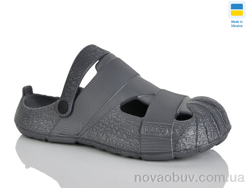 Крокси Lot Shoes N528 т.сірий