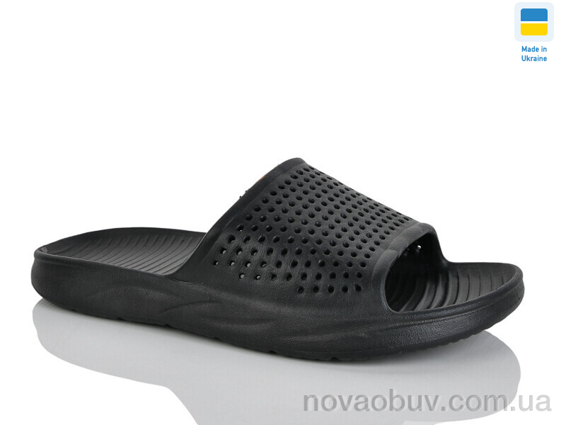 Шльопанці Lot Shoes N409 чорний