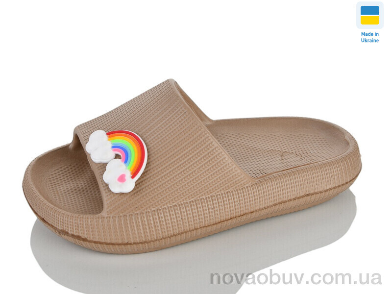 Шльопанці Lot Shoes N022 коричневий