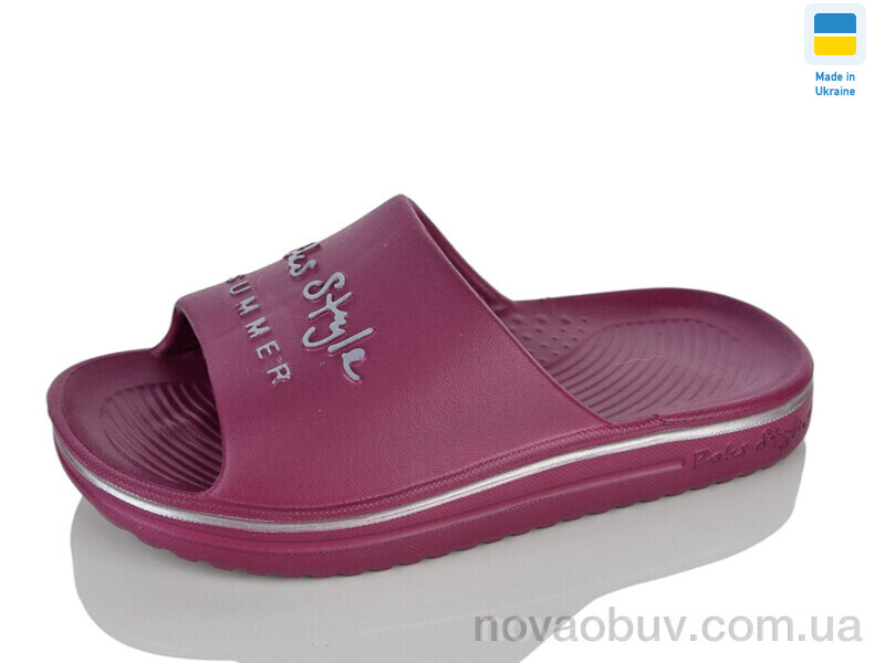 Шльопанці Lot Shoes N506(08) бордо